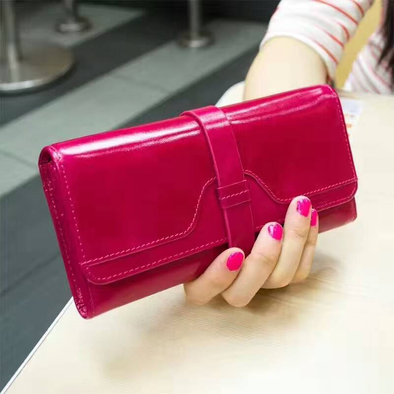Trifold Distress Leather Wallet LH2344_7 Colors 