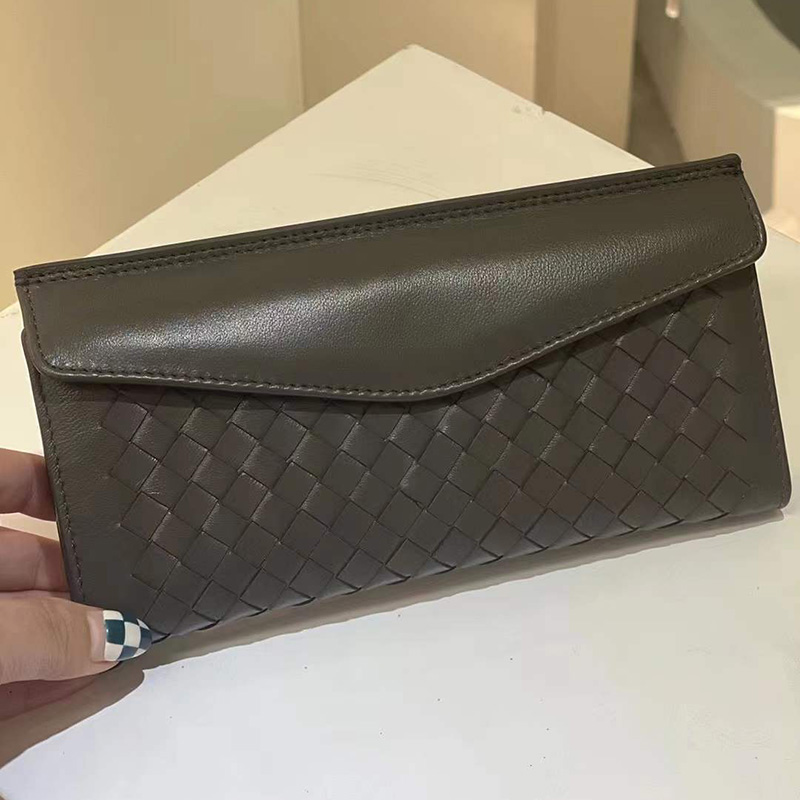 WalletWoven Sheepskin Leather Wallet Womens Purse LH3253