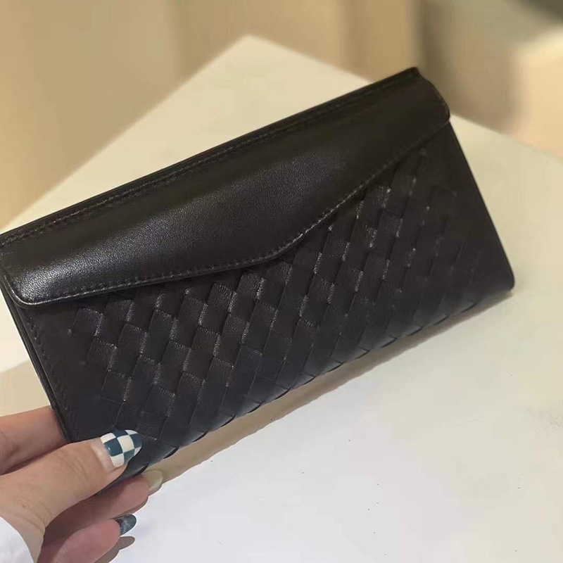 WalletWoven Sheepskin Leather Wallet Womens Purse LH3253