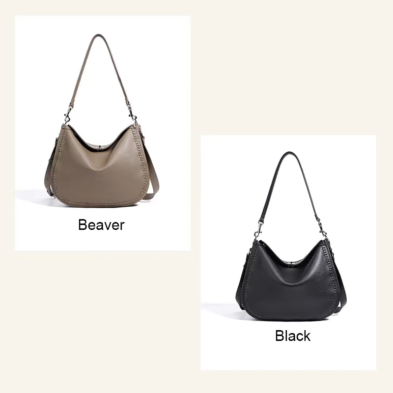 Versatile Fashion Leather Handbags Work & Casual Hobo Style Tote LH3881_2 Colors