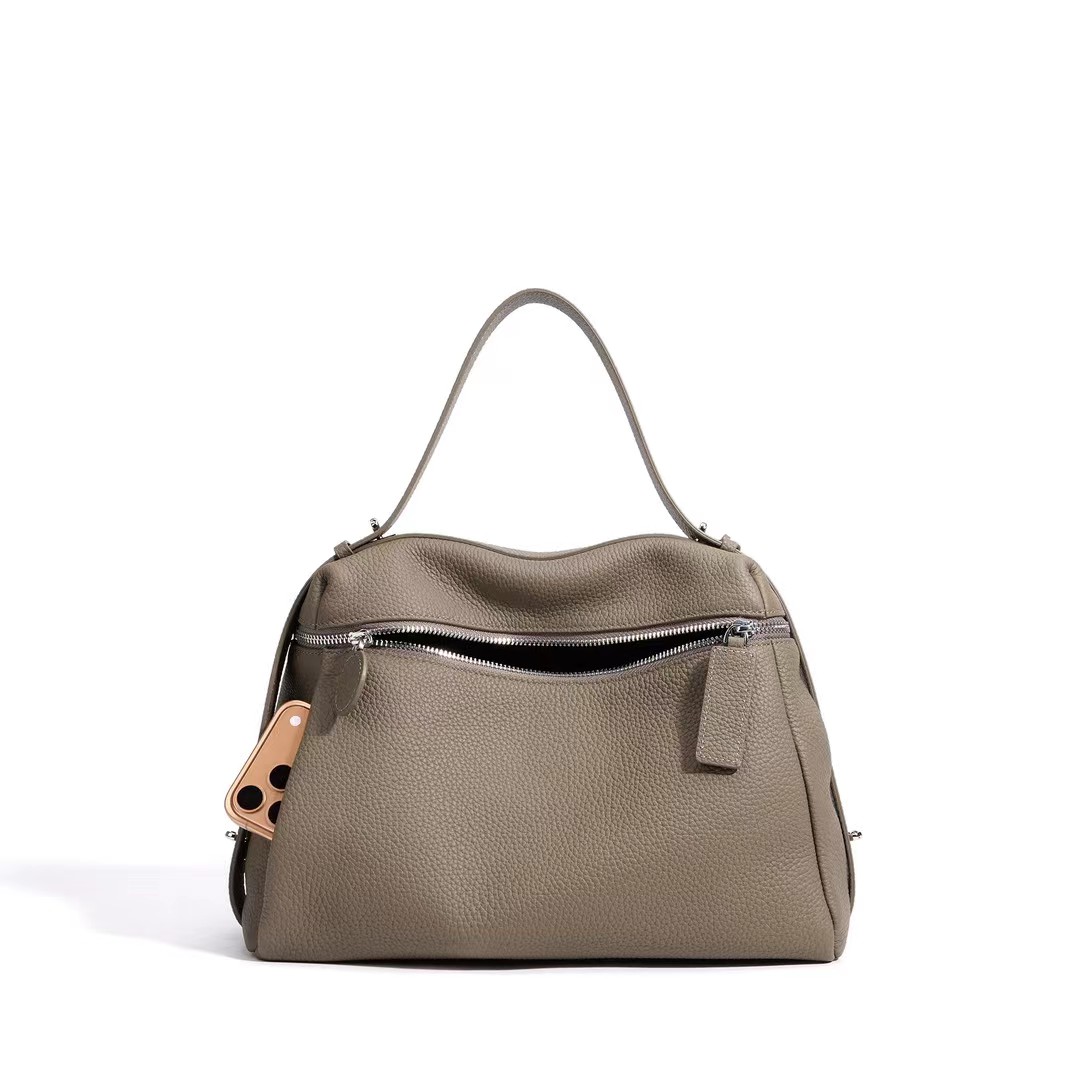 Leather Satchel Bag Women Leather Purse LH3906_3 Colors