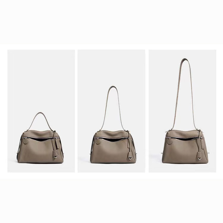 Leather Satchel Bag Women Leather Purse LH3906_3 Colors