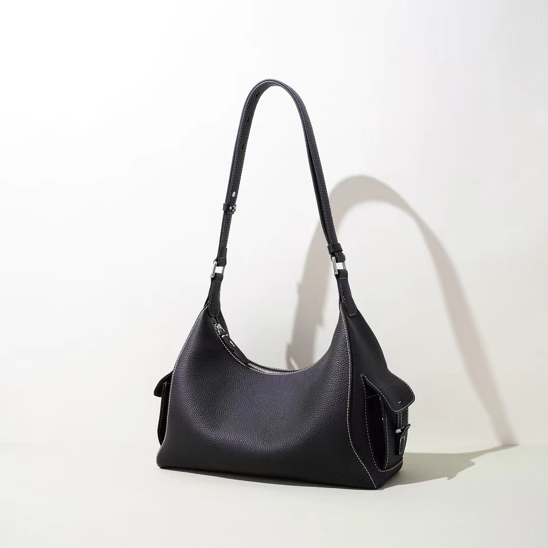 Real Leather Shoulder Bag Women Purse LH3899_5 Colors