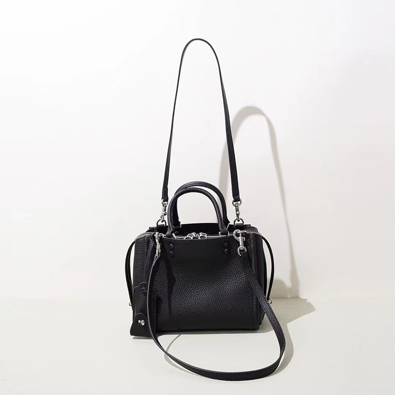 Multi-pocket Leather Tote Handbag LH3913_5 Colors