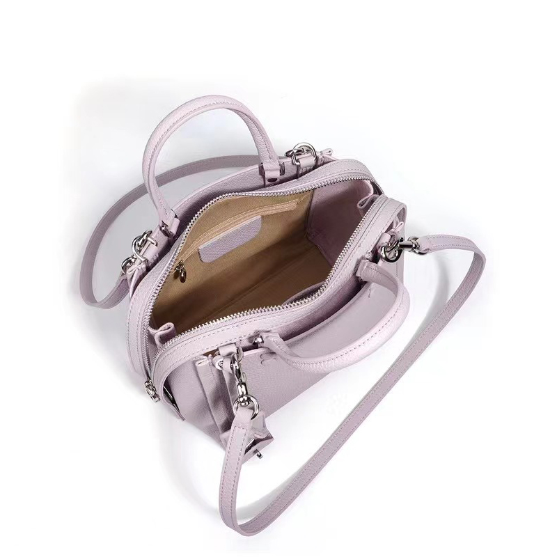 Multi-pocket Leather Tote Handbag LH3913_5 Colors