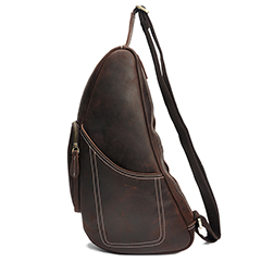 Pull Up Leather Chest Bag Sling Bag LH2189_2 Colors