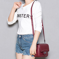 Genuine Leather Cross Body Bag LH2298_2 Colors 