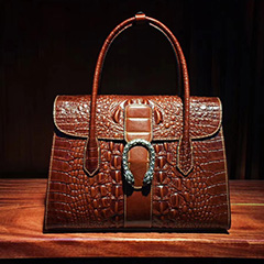 Gorgeous Crocodile Embossed Leather Tote Bag LH2682_5 Colors
