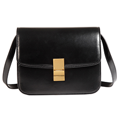 Black Stylish Womens Leather Crossbody Bag LH2572_4 Colors 