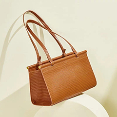 Crocodile Pattern Genuine Leather Satchel Bag LH3057_5 Colors 
