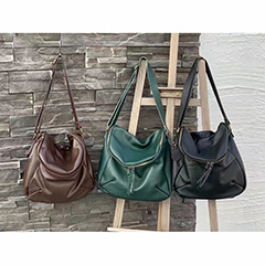Supple Leather Purse Women Leather Shoulder Bag LH3293_3 Colors
