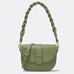 Flap Cowhide Leather Shoulder Bag 3335_4 Colors 