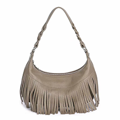 Tassels Women Leather Handbags Soft Tote Bag LH3647_5 Colors 