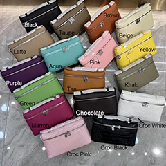 Fashion Leather Satchel Bag Women Purse Handbags LH3720S_17 Colors 