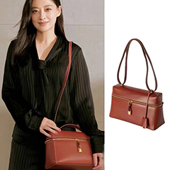 Real Leather Satchel Bag Women Purse Handbags LH3719L_5 Colors 