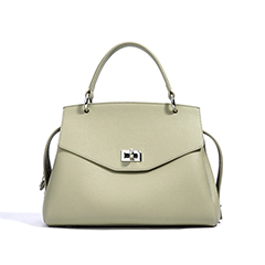 Elegant Leather Satchel Bag for Women LH3800_5 Colors 