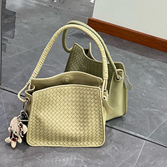 Spacious Woven Sheepskin Shoulder Bag Women Handbags LH3830_5 Colors 