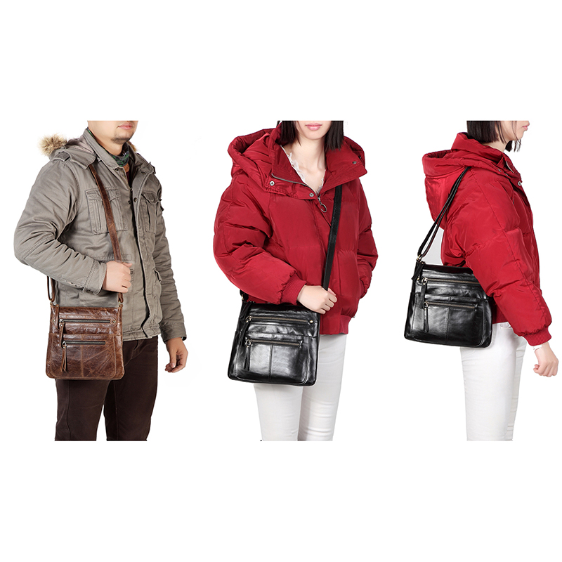 Multi Pockets Crossbody Shoulder Bag LH2550_3 Colors