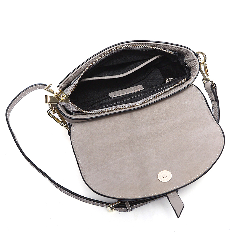 Chic Mini Real Leather Crossbody Bag LH2664_5 Colors 