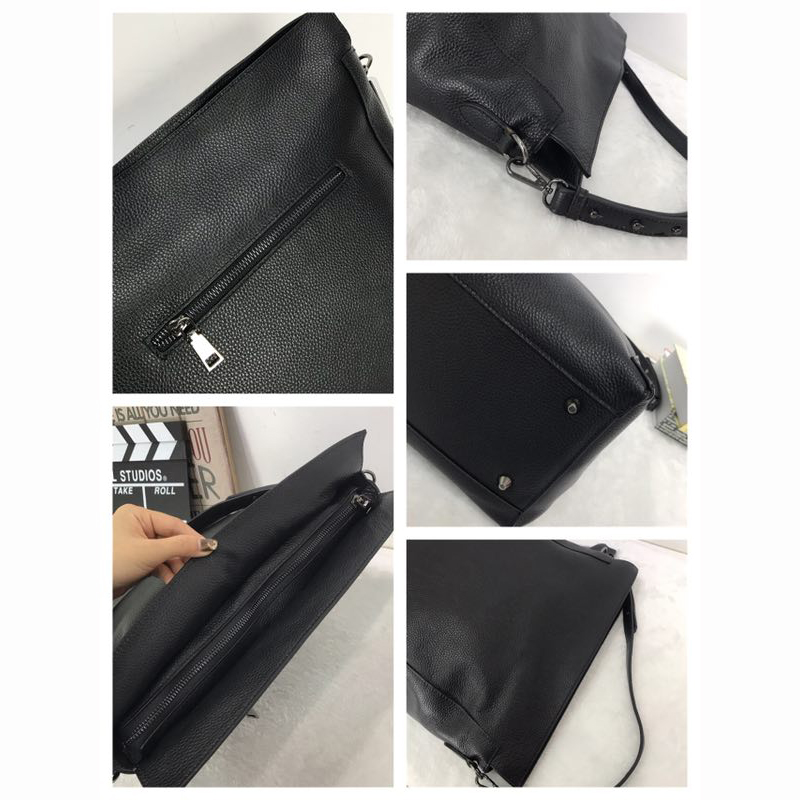 Soft Genuine leather Shoulder Slouchy Bag LH2712_5 Colors 