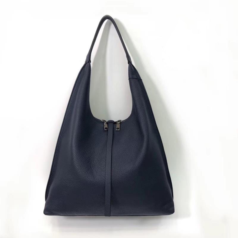 Soft Genuine Leather Hobo Slouchy Bag LH2799_5 Colors 