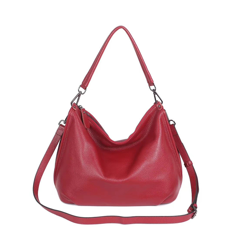 Supple Real Leather Shoulder Bag for Women LH3046_7 Colors