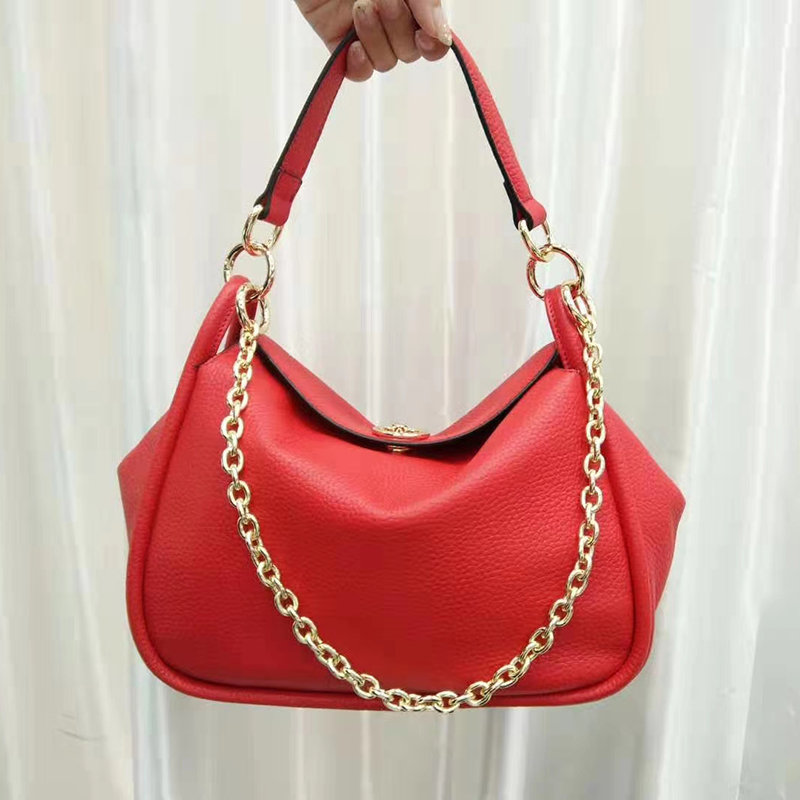 Soft Genuine Leather Shoulder Bag LH3064_5 Colors 