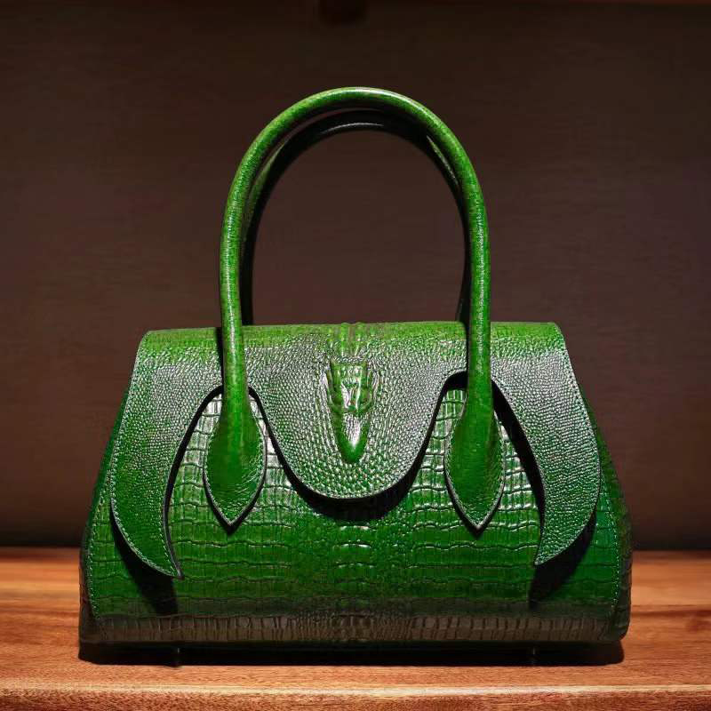 Fashion Lizard Pattern Leather Bag LH2089_5 Colors 