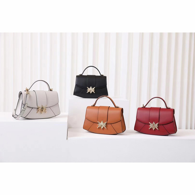 Gorgeous Womens Leather Saddle Bag Handbag LH3186_4 Colors