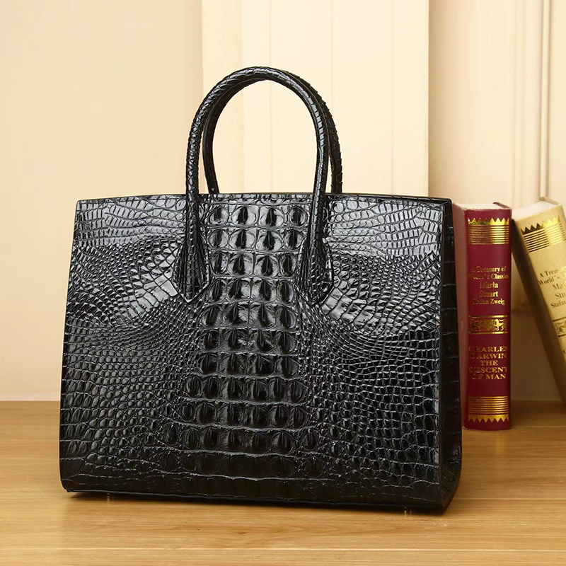 Crocodile Pattern Women Top Handle Bag Womens Purse LH3480_3 Colors  