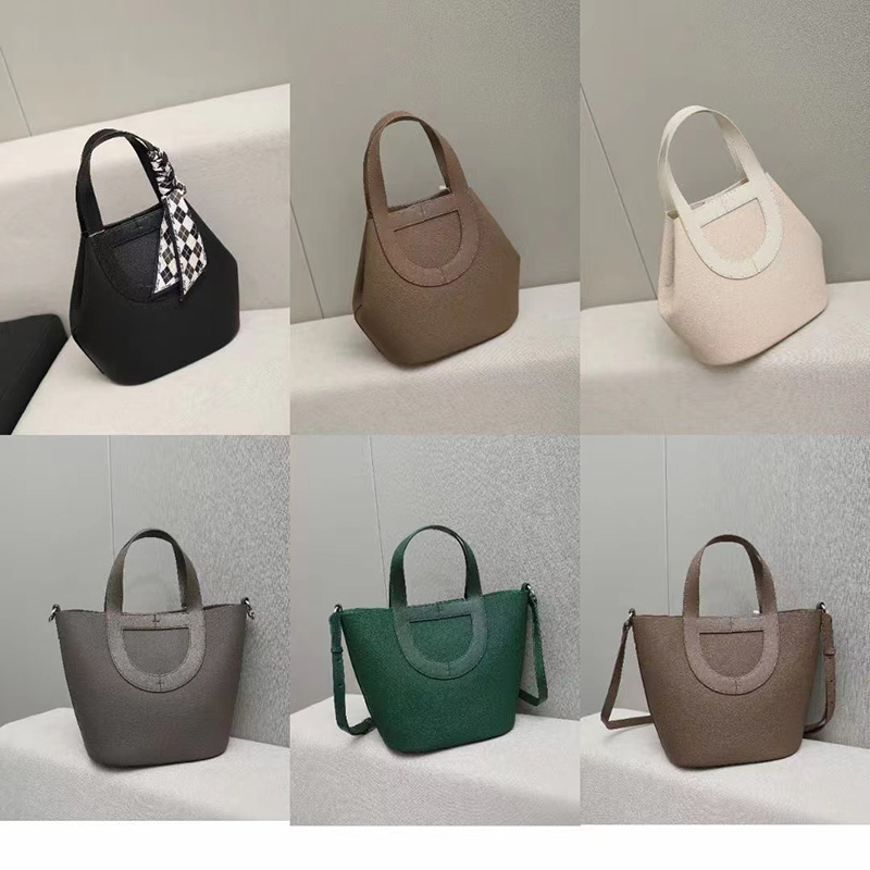 Pebbled Leather Purse Women FashionBag LH3526_4 Colors 