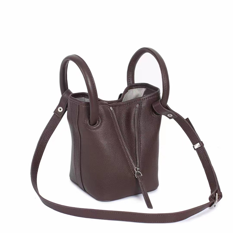 Women Leather Bag Fashion Leather Purse LH3525_4 Colors 