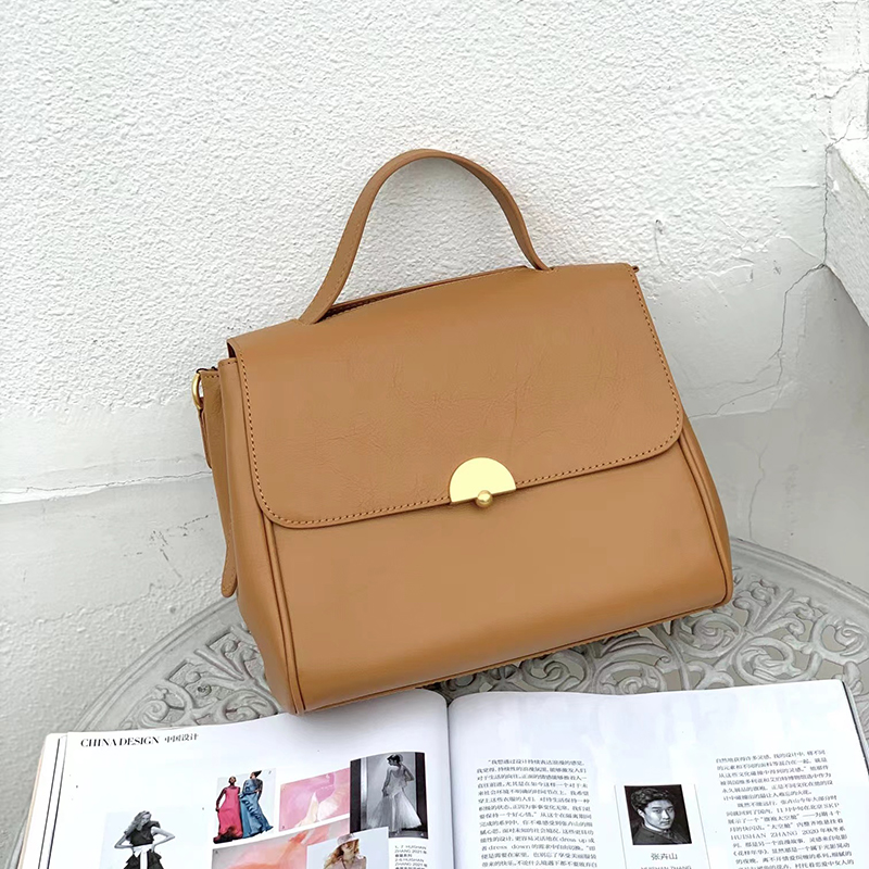 Real Leather Womens Crossbody Satchel Bag Lady Handbags LH3538_4 Colors 