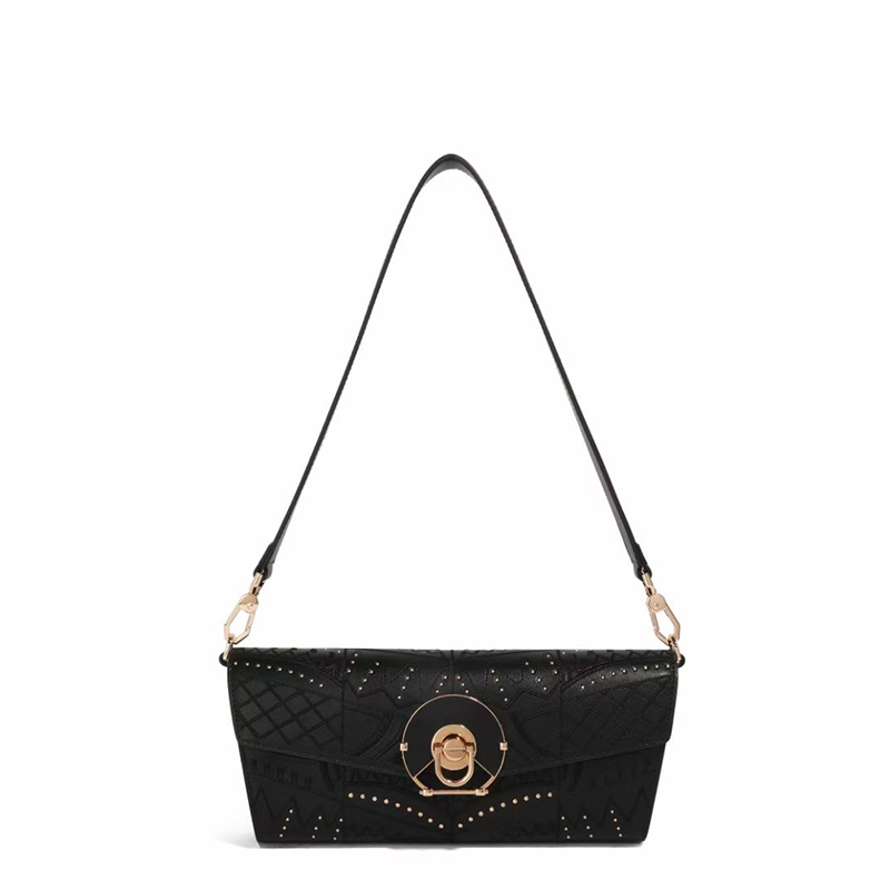 Stylish Women Leather Purse Shoulder Bags LH3552_4 Colors 