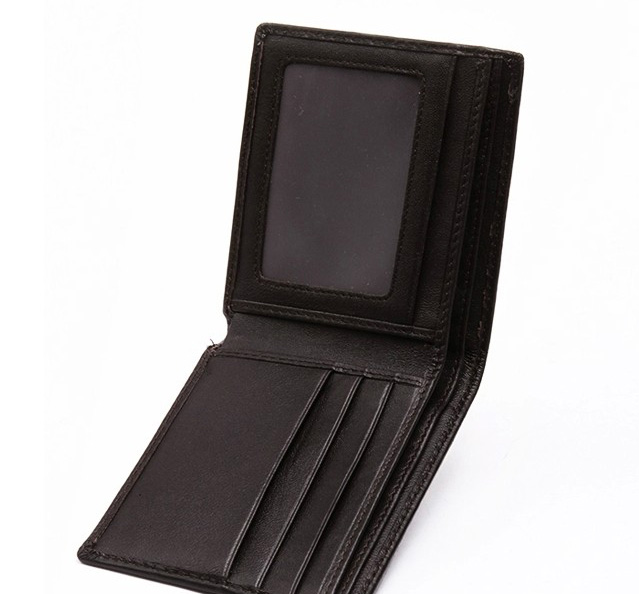Jenna Black Leather Wallet LH849