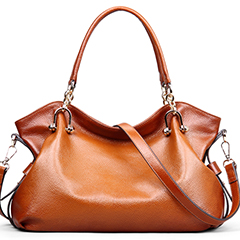 Brown Leather Tote Bag LH1434