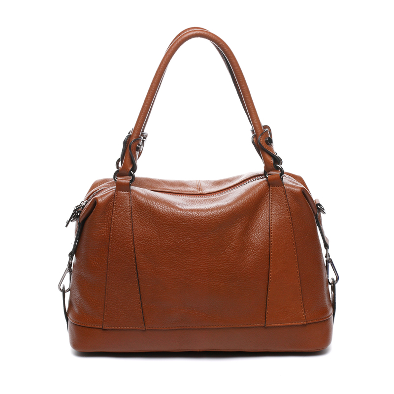 Supple Genuine Leather Handbag LH1726_3 Colors
