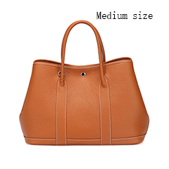 Elegant Real Leather Tote LH2382M_6 Colors 