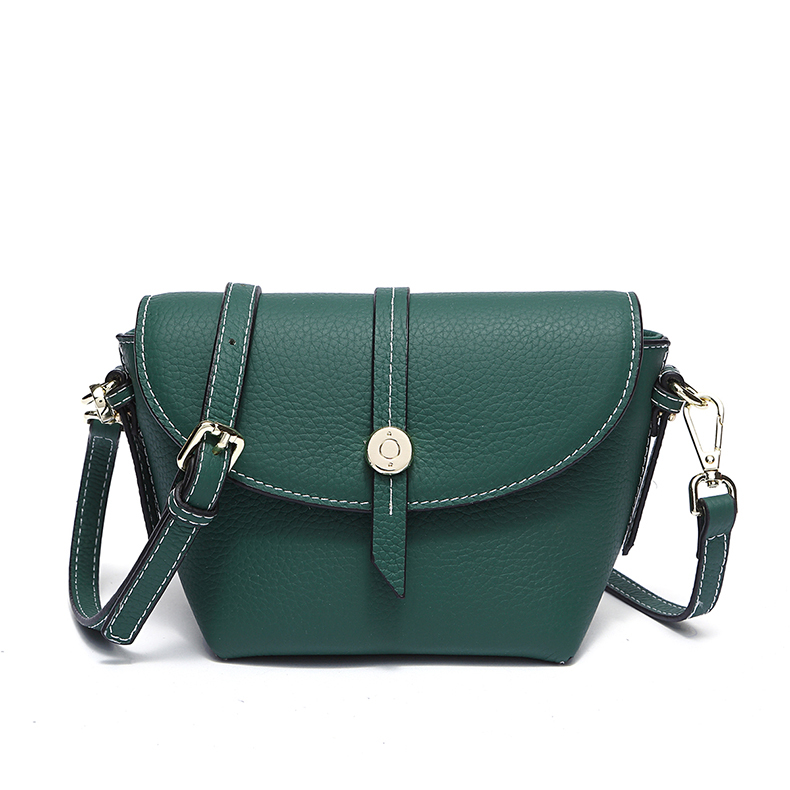 Chic Mini Real Leather Crossbody Bag LH2664_5 Colors