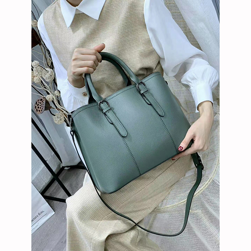 Office Handbags Leather Satchel Bag LH3025_6 Colors