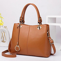 Practical Real Leather Purse Tote Handbag LH3051_6 Colors 