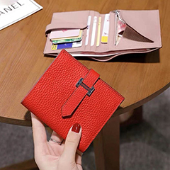 Womens Bidfold Leather Wallet LH3085_9 Colors 