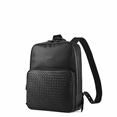 Woven sheepskin Leather Backpack Bag LH3199