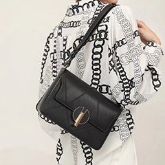 Flap Leather Crossbody Bag Women Purse LH3227_3 Colors 