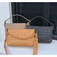 Woven Leather Purse Crossbody Handbags Ladies LH3285_3 Colors
