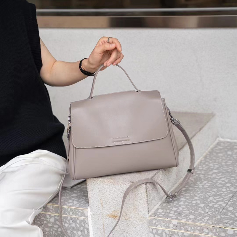 Woven Leather Satchel Purse Women Handbags LH3471_6 Colors 