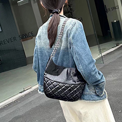 Quilted leather bag Women Shoulder Purse LH3610_5 Colors 