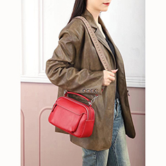 Soft Leather Purse Women Handbags Personalized LH3620_6 Colors 