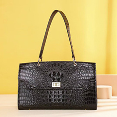 1Large Handbags Shoulder Bags for Women Fashion Crocodile Pattern Bag LH3651