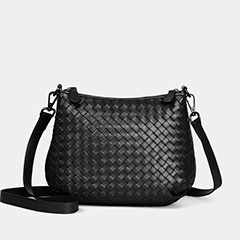 Woven sheepskin leather shoulder bag women handbags LH3654_4 Colors 